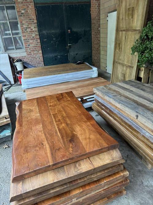 Grote uitverkoop massieve eettafels, Huis en Inrichting, Woonaccessoires | Overige, Zo goed als nieuw, Ophalen