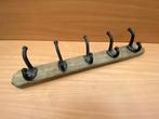Patère murale 5 doubles crochets, Maison & Meubles, Enlèvement, Comme neuf, Autres matériaux, Portemanteau mural