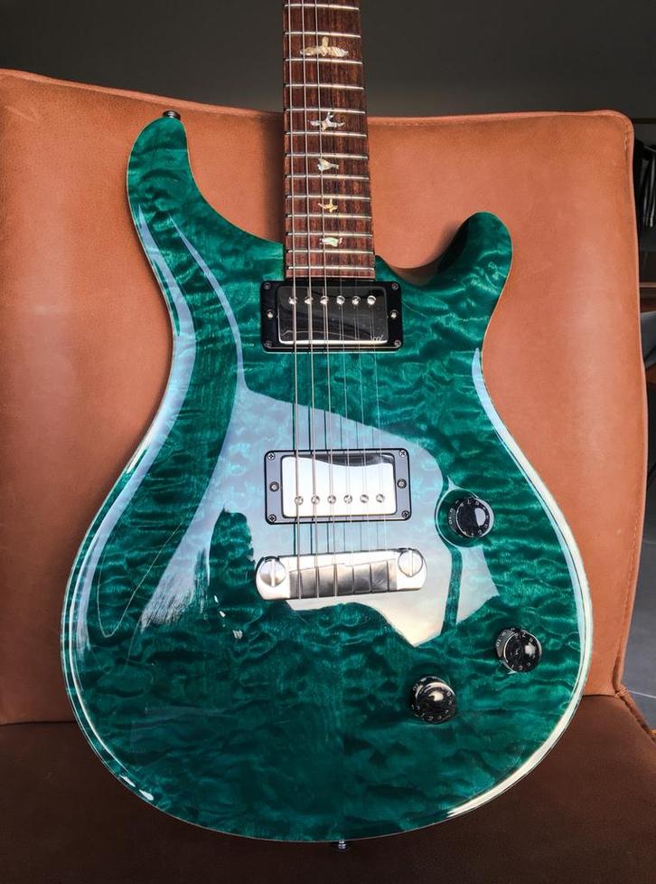 PRS Custom 22 Turquoise 1998, Muziek en Instrumenten, Snaarinstrumenten | Gitaren | Elektrisch, Gebruikt, Solid body, Paul Reed Smith