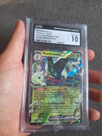 Mescarada EX (promo) CGC 10, Enlèvement ou Envoi, Neuf, Cartes en vrac, Foil
