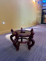 Elegante roodbruine gelakte houten basis, Ophalen of Verzenden