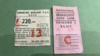 Ticket Beerschot RFC Liégeois Liège fin des années 70, Envoi, Utilisé