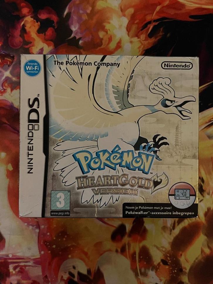 Pokemon HeartGold - CIB met Pokewalker, Games en Spelcomputers, Games | Nintendo DS, Gebruikt, Role Playing Game (Rpg), 1 speler