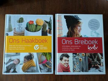 Ons haakboek + Ons breiboek kvlv beschikbaar voor biedingen