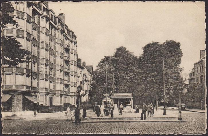 1955 - BELGIQUE - Uccle : Avenue Longchamp + BRUXELLES, Collections, Cartes postales | Belgique, Affranchie, Bruxelles (Capitale)