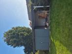 5,7 x 3,4 overkapping en tuinhuis, Tuin en Terras, Tuinhuizen, Ophalen, Gebruikt, Tuinhuis, Met overkapping
