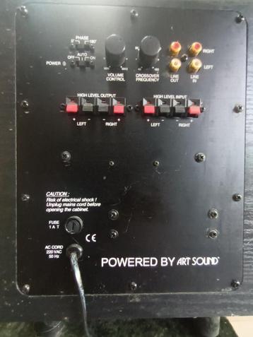 Subwoofer Art Sound beschikbaar voor biedingen