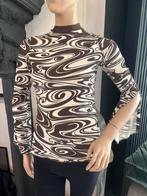 Top met lange split mouwen maat S, Kleding | Dames, Topjes, Bruin, Verzenden, Precious, Nieuw