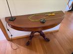 Prachtige antieke console in massief mahonie 80 euro, Ophalen, Zo goed als nieuw