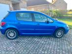 Peugeot 307 BENZINE - 1e Proprietaire - Contrôle VENTE OK, Auto's, Stof, Zwart, Blauw, Particulier