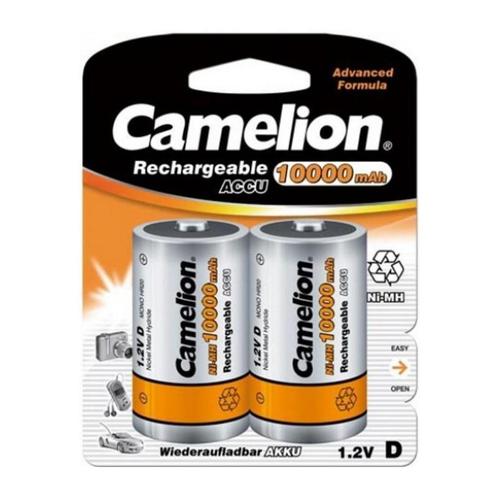 Camelion D batterij HR20 van 10000mAh 1.2V 2 Blister, Hobby en Vrije tijd, Elektronica-componenten, Nieuw, Ophalen of Verzenden