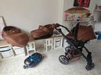 P'tit Chou kinderwagen 3 in 1 met isofix, Ophalen, Gebruikt, Regenhoes