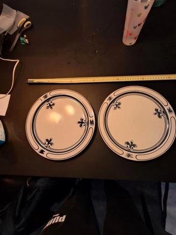 Rosenthal Studio-Linie handgeschilderde borden/schotelset (H beschikbaar voor biedingen