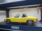Porsche 914/6 gelb 1:18 Norev, Ophalen of Verzenden, Zo goed als nieuw, Auto, Norev