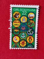 USA 1987: scouts, gidsen badges, Postzegels en Munten, Postzegels | Amerika, Ophalen of Verzenden, Noord-Amerika, Gestempeld