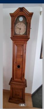 Oude eiken staanklok, Antiek en Kunst, Antiek | Klokken, Ophalen of Verzenden