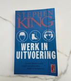 Stephen King - Werk in uitvoering, Ophalen of Verzenden, Gelezen