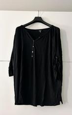 MS Mode zwarte T-shirt, Zwart, Zo goed als nieuw, MS Mode, Shirt of Top
