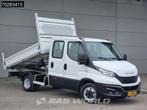 Iveco Daily 35C14 Open Laadbak Dubbel Cabine Dubbellucht 3,5, Auto's, Bestelwagens en Lichte vracht, Stof, Gebruikt, Euro 6, Iveco