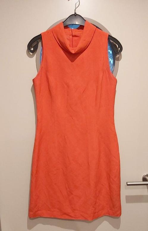 jurk, Archie Pell, 38, in linnen, oranje, Kleding | Dames, Jurken, Zo goed als nieuw, Maat 38/40 (M), Oranje, Boven de knie, Ophalen of Verzenden