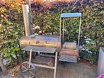 Bbq locomotief, Tuin en Terras, Houtskoolbarbecues, Ophalen, Zo goed als nieuw
