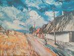 Oude reproductie van 1 Nederlands schilderij, 30x40, Ophalen