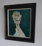Jean Gabriel Domergue (1889-1962) - Femme élégante, Antiquités & Art, Art | Peinture | Classique, Enlèvement