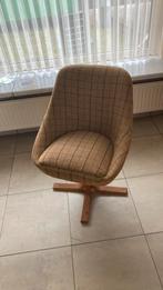 Vintage bureau stoel, Ophalen, Gebruikt, Hout