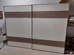 Slaapkamer 3m kast, commode, 240x200 bed, Ophalen, Gebruikt, Tweepersoons