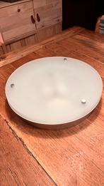 Plafondlamp glas badkamer spatwaterdicht, Huis en Inrichting, Ophalen, Zo goed als nieuw, Glas