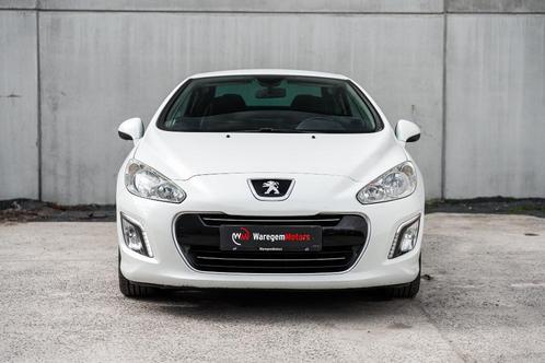Peugeot 308 Cabrio 1.6 HDI ***, Auto's, Peugeot, Bedrijf, Diesel, Euro 5, Cabriolet, 3 deurs, Handgeschakeld, Wit, Zwart, Stof