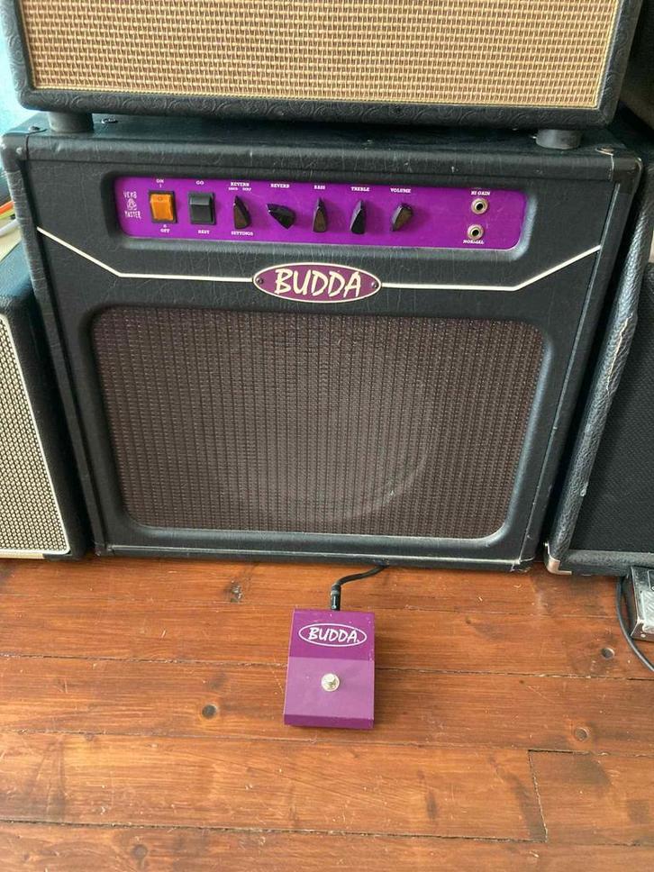 Budda Verbmaster - ampli combo tout lampes 18W, Muziek en Instrumenten, Versterkers | Bas en Gitaar, Gebruikt, Gitaar, Minder dan 50 watt