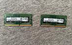 2x 4GB DDR4 3200MHz Laptop RAM, Computers en Software, RAM geheugen, Ophalen, Gebruikt, DDR4, Laptop