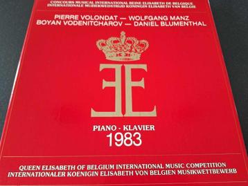 QUEEN ELISABETH COMPETITION - PIANO 1983 Box 3 x Lp's