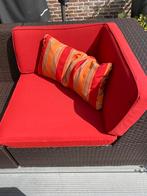 Volledig terras/tuinmeubel inclusief waterbestendige kussens, Tuin en Terras, Tuinsets en Loungesets, Ophalen, Kunststof, Gebruikt