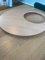 Design houten draaiplateau / eno studio – massief eik, Huis en Inrichting, Woonaccessoires | Dienbladen, Ophalen, Zo goed als nieuw