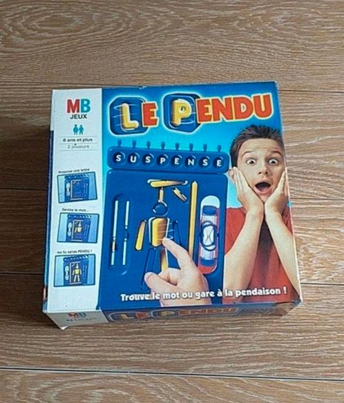 Le pendu - MB, Hobby & Loisirs créatifs, Jeux de société | Jeux de cartes, Comme neuf, 1 ou 2 joueurs, Enlèvement