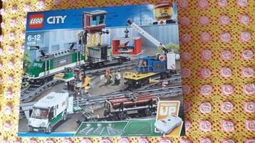 Lego 60198 Lego City Cargo Train - NIEUW - beschikbaar voor biedingen