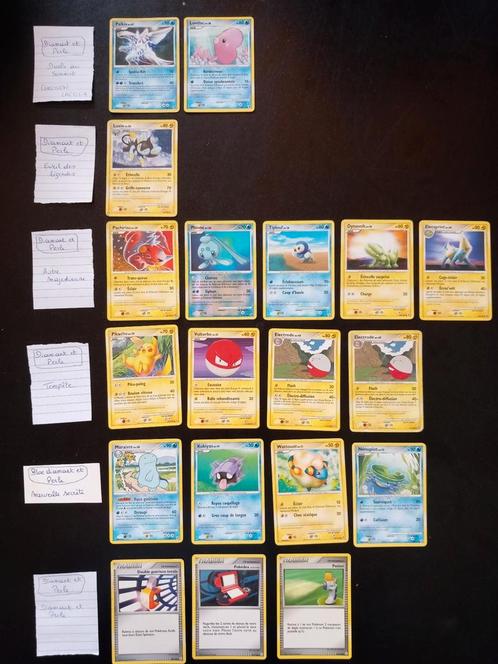 Kavel van 19 Pokémon Diamond- en Pearl-kaarten, Hobby en Vrije tijd, Verzamelkaartspellen | Pokémon, Gebruikt, Ophalen