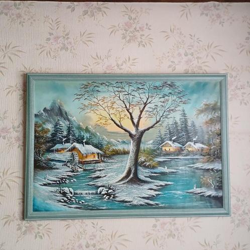 Peinture  « L’hiver», Antiquités & Art, Art | Peinture | Classique, Enlèvement