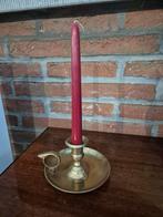 Bougeoir en laiton/bronze, Enlèvement ou Envoi