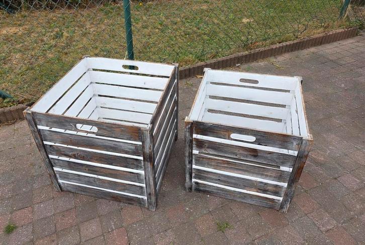 2 boîtes en bois décoratives ou autres, Maison & Meubles, Accessoires pour la Maison | Coffres, Utilisé, Enlèvement