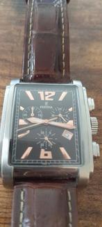 Superbe montre á quartz Festina chrono lettrage plaquer Or, Collections, Enlèvement ou Envoi