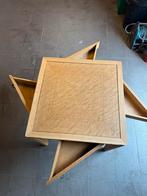 Houten kaarttafel, Huis en Inrichting, Ophalen, Gebruikt, 50 tot 100 cm, Klassiek