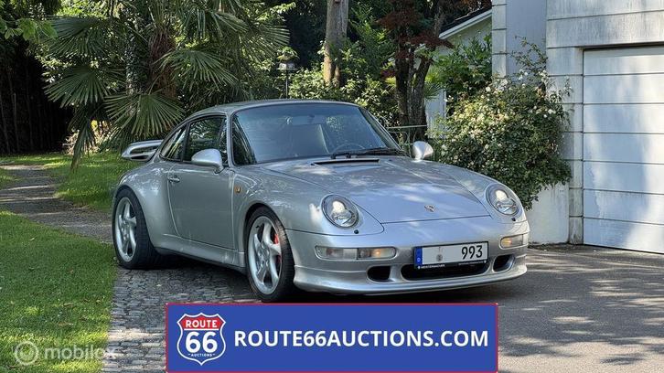 Porsche 993 Turbo | 1997 | Route 66 Auctions, Auto's, Oldtimers, Bedrijf, Te koop, Porsche, Benzine, Overige carrosserie, Handgeschakeld