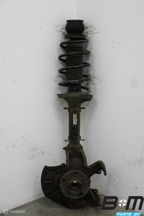 Veerpoot + wiellagerhuis RV VW Golf 4 1J0413031S, Auto-onderdelen, Ophanging en Onderstel, Gebruikt