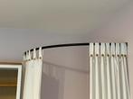 Gordijn en rail paskamer, Ophalen, Maatwerk, 200 cm of meer, Zo goed als nieuw