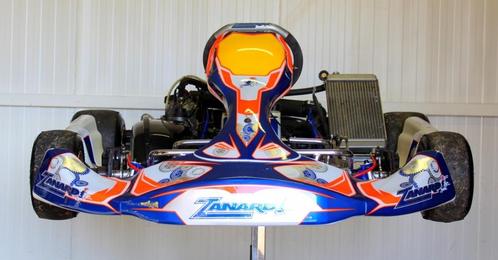 Zanardi Kart Met ROTAX DD2 Motor & Alfano, Sport en Fitness, Karting, Gebruikt, Kart, Ophalen of Verzenden