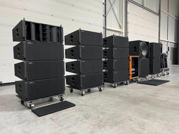 TWAUDiO/Powersoft line array: 12x VERA36 4x VERAS33 X8 X4  beschikbaar voor biedingen