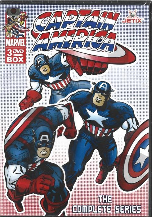 captain america : the complete series, Cd's en Dvd's, Dvd's | Tv en Series, Nieuw in verpakking, Science Fiction en Fantasy, Boxset